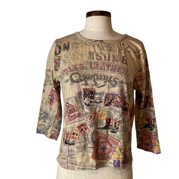 Cowgirls Y2k graphic shirt  - Picture 1 of 4